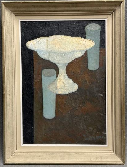 Jean Maurice RUMEAU (1915- ?) - 
Nature morte
Huile...
