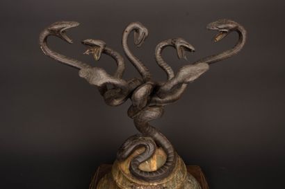 MURET Goldsmith: HYDRA cup. Circa 1904.
Motorcycle...