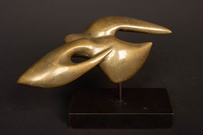 René COUTELLE (1927-2012)
L'envol. 
Bronze...