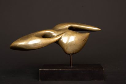 René COUTELLE (1927-2012)
L'envol. 
Bronze...