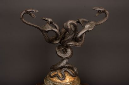 MURET Goldsmith: HYDRA cup. Circa 1904.
Motorcycle...