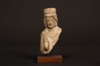 Ancient Orient. Gandhara art. 
Bodhisattva...