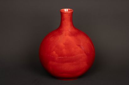 Paul MILET (1870-1950) in Sèvres.
Large red...