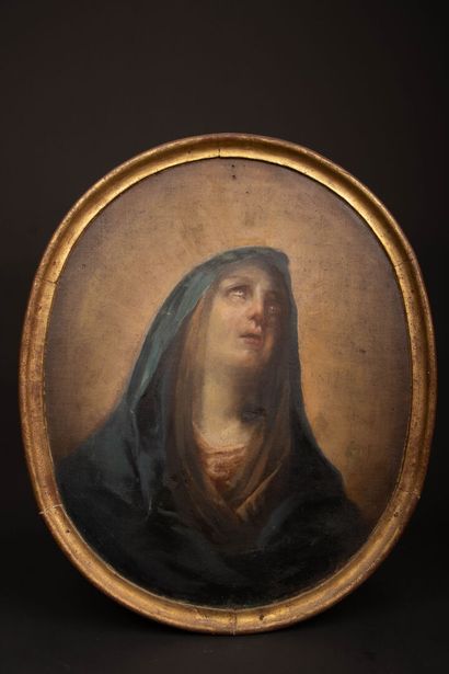 French school, early 18th century.
Virgin...