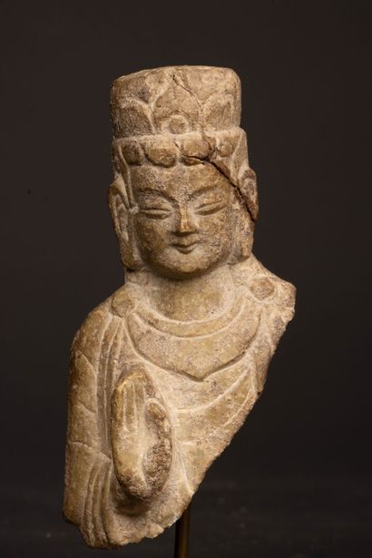 Ancient Orient. Gandhara art. 
Bodhisattva...