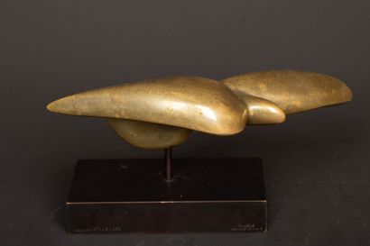 René COUTELLE (1927-2012)
L'envol. 
Bronze...