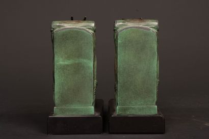 Max LEVERRIER (1891-1973)
Pair of bookends...