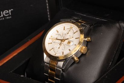 TAG HEUER, Carrera. 
Round men's watch in...