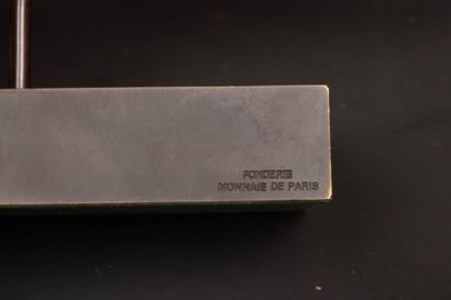 René COUTELLE (1927-2012)
L'envol. 
Bronze...