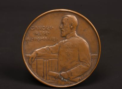 Hans SCHWEGERLE (1882-1950)
Circular bronze...
