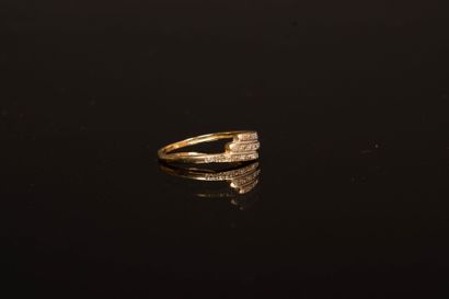 Gold ring 
750°/00 gold
TDD 52/53
Weight:...