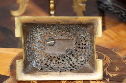CHINA - Covered fang ding incense burner...