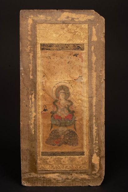 Small kakemono featuring the Uga Benzaiten...