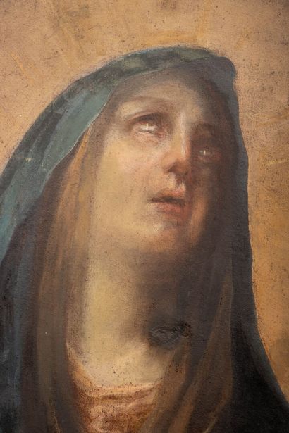 French school, early 18th century.
Virgin...