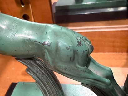 Max LEVERRIER (1891-1973)
Pair of bookends...