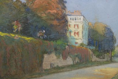 Léon DE LEYRITZ (1888-1976) 
Road near a...