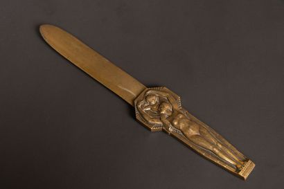 Lucien BAZOR (1889-1974)
Venus and Love
Bronze...