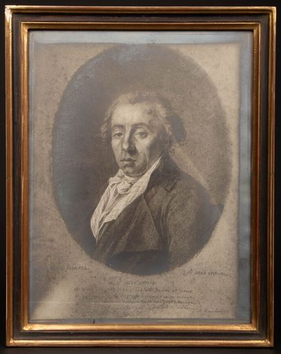 Portrait of the poet Jean-Antoine ROUCHER...