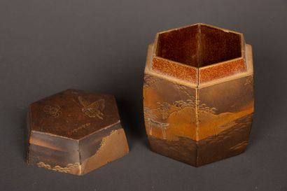 JAPAN - MEIJI period (1868-1912).
Hexagonal...