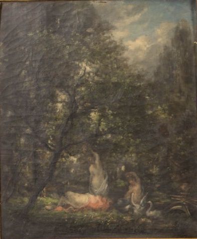 French Symbolist school, XIXth century
Nymphs...