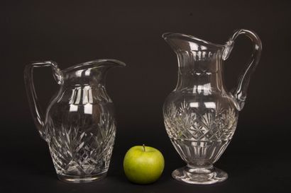 SAINT LOUIS Chantilly model
Cut crystal glass...