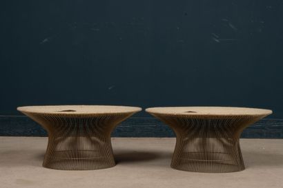 Warren PLATNER (1919-2006) - KNOLL International
Two...