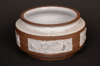 Roger COLLET (1933-2008)
Stoneware and white...
