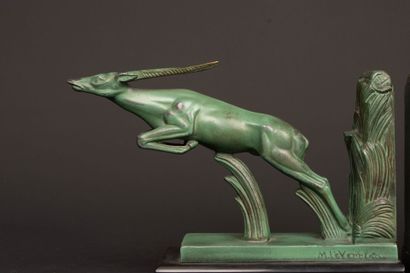 Max LEVERRIER (1891-1973)
Pair of bookends...