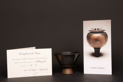 Christian TOUBLANC (1963-2011)
Earthenware...