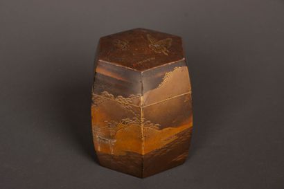 JAPAN - MEIJI period (1868-1912).
Hexagonal...