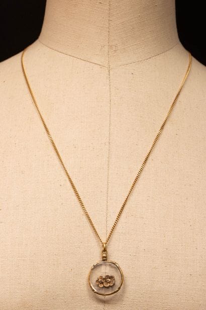 Gold chain, curb chain.
750°/00 gold.
Length:...
