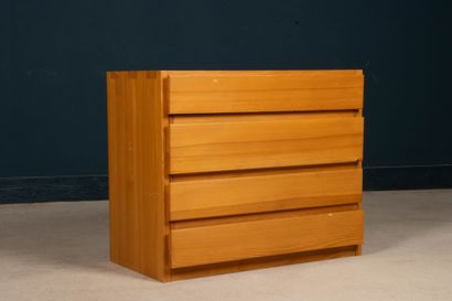 REGAIN House
Elm chest of four drawers.
72...