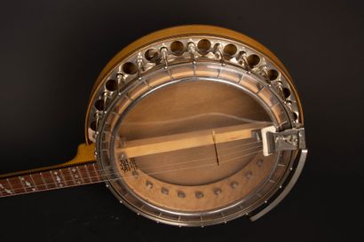 W. LANGE Paramount-style tenor banjo, late...