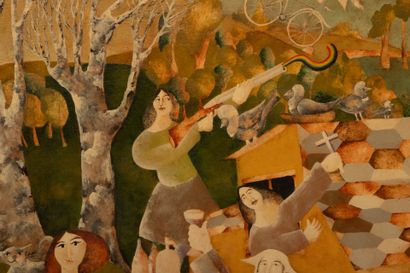 Harold BILSON (1948)
Big Party
Mixed media...