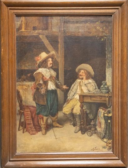 Alfred Louis VIGNY JACOMIN (1842-1913)
Two...
