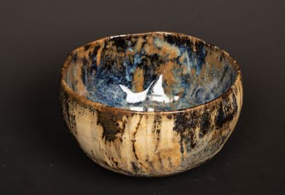 Philippe DUBUC (born 1947)
Irregular stoneware...