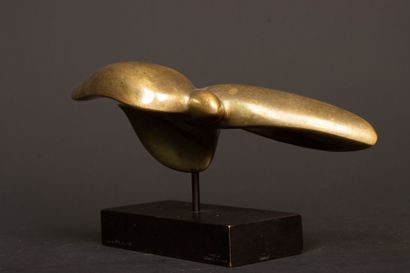 René COUTELLE (1927-2012)
L'envol. 
Bronze...