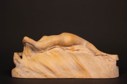 A. ROSSI after
Venus Reclining on a Wave
Terracotta...