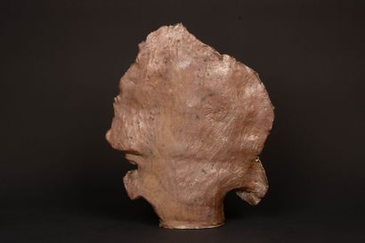 Alain GIREL (1945-2001)
Large stoneware sculpture-vase...