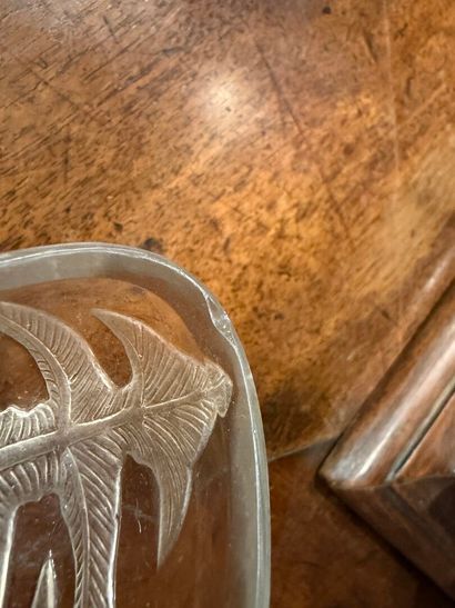 René LALIQUE (1860-1945) 
Two 