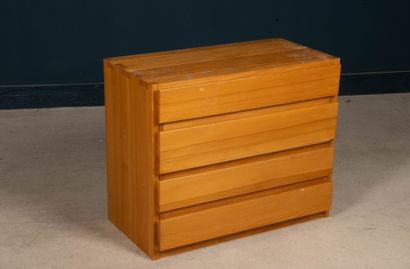 REGAIN House
Elm chest of four drawers.
72...