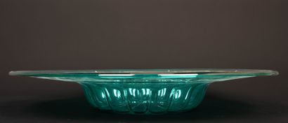 MURANO late 19th c.
A large emerald-colored...