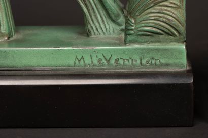 Max LEVERRIER (1891-1973)
Pair of bookends...