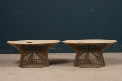 Warren PLATNER (1919-2006) - KNOLL International
Two...