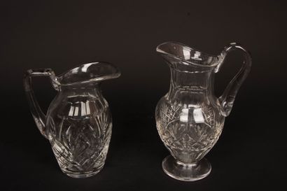 SAINT LOUIS Chantilly model
Cut crystal glass...