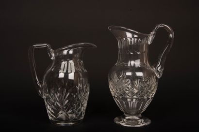 SAINT LOUIS Chantilly model
Cut crystal glass...