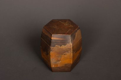 JAPAN - MEIJI period (1868-1912).
Hexagonal...
