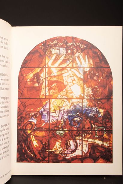 Marc CHAGALL 
Vitraux pour Jérusalem - Paris...
