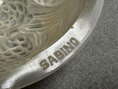 SABINO
Chandelier glassware: Seven plates...