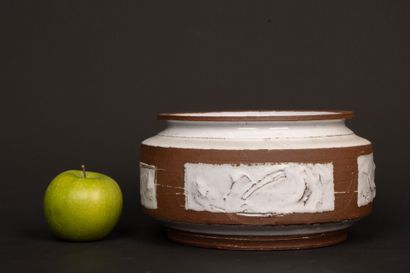 Roger COLLET (1933-2008)
Stoneware and white...